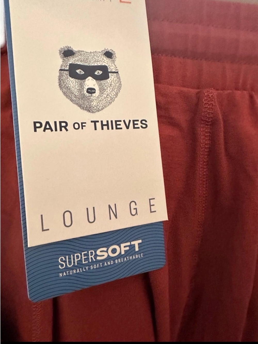 Pair of Thieves Men's Lounge Sweatpants - Rust Red
